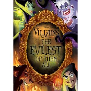 Disney Villains: The Evilest of Them All Hardcover Rachael Upton Evil Queens NEW